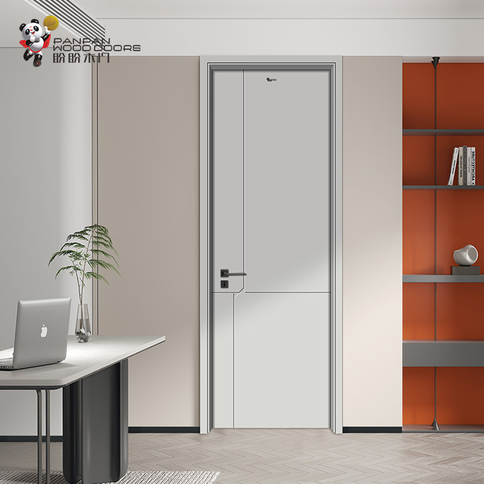 盼盼輕奢免漆門PA2-5|盼盼木門