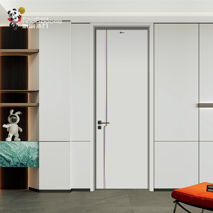 盼盼輕奢免漆門PA4-5|盼盼木門