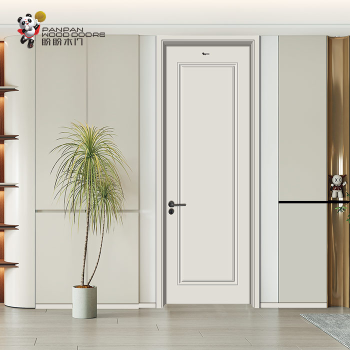 盼盼輕奢油漆門PA5-1|盼盼木門
