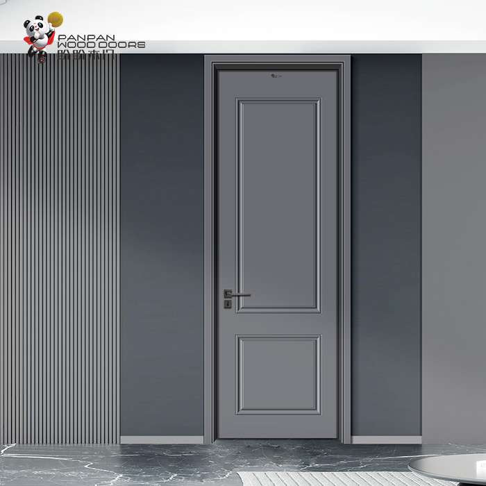 盼盼輕奢油漆門PA5-2|盼盼木門