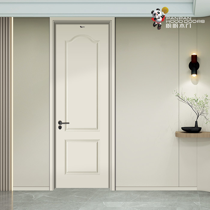 盼盼輕奢油漆門PA5-4|盼盼木門