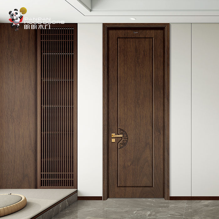 盼盼輕奢/新中式油漆門PA5-5|盼盼木門