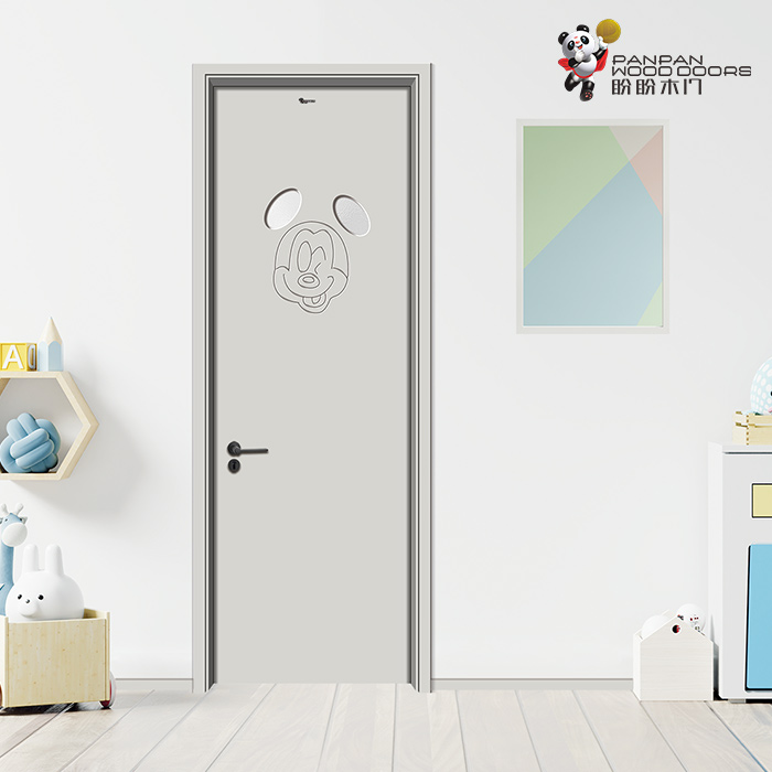 盼盼輕奢油漆門PA6-2|盼盼木門