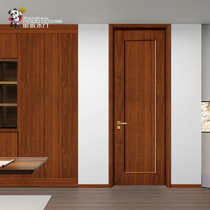 盼盼中式油漆門PB1-3|盼盼木門
