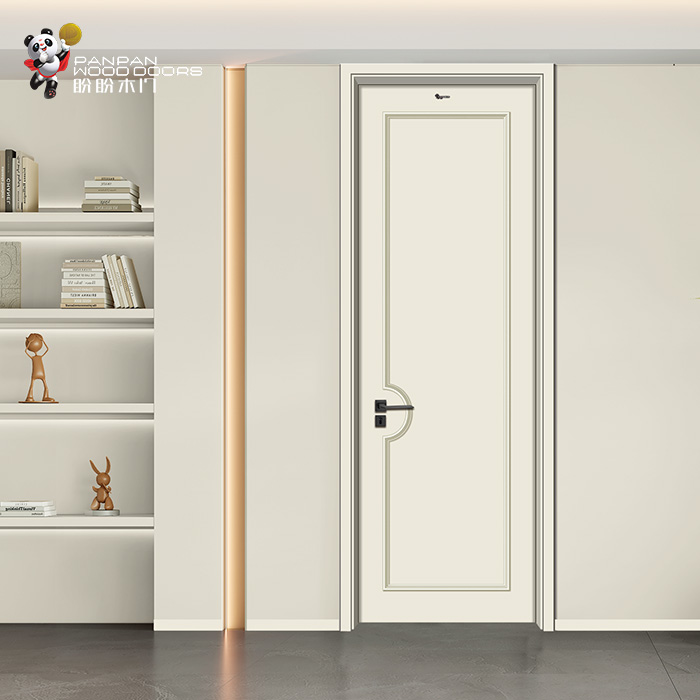 盼盼法式油漆門PB2-1|盼盼木門
