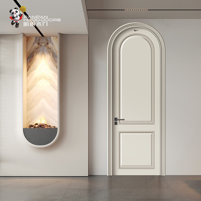 盼盼法式油漆門PB4-1|盼盼木門