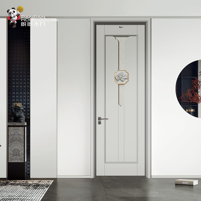 盼盼中式油漆門PB5-3|盼盼木門