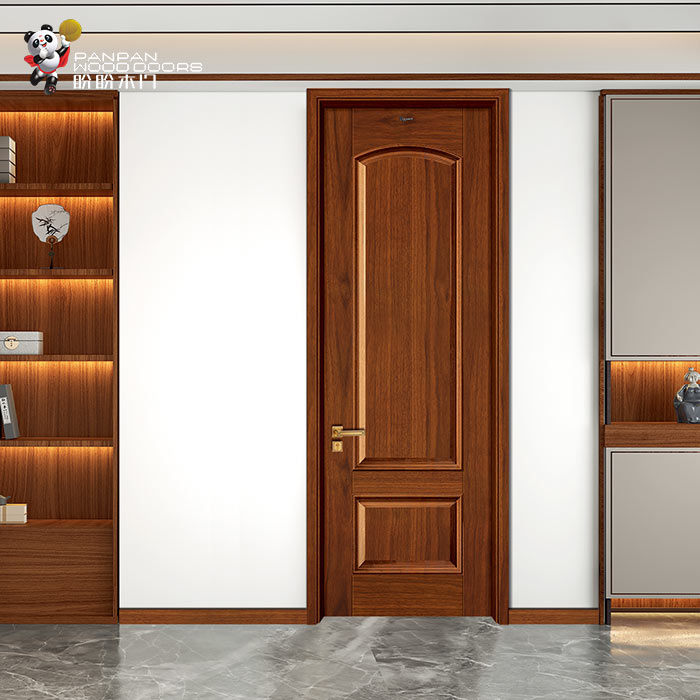 盼盼中式油漆門PC1-2|盼盼木門