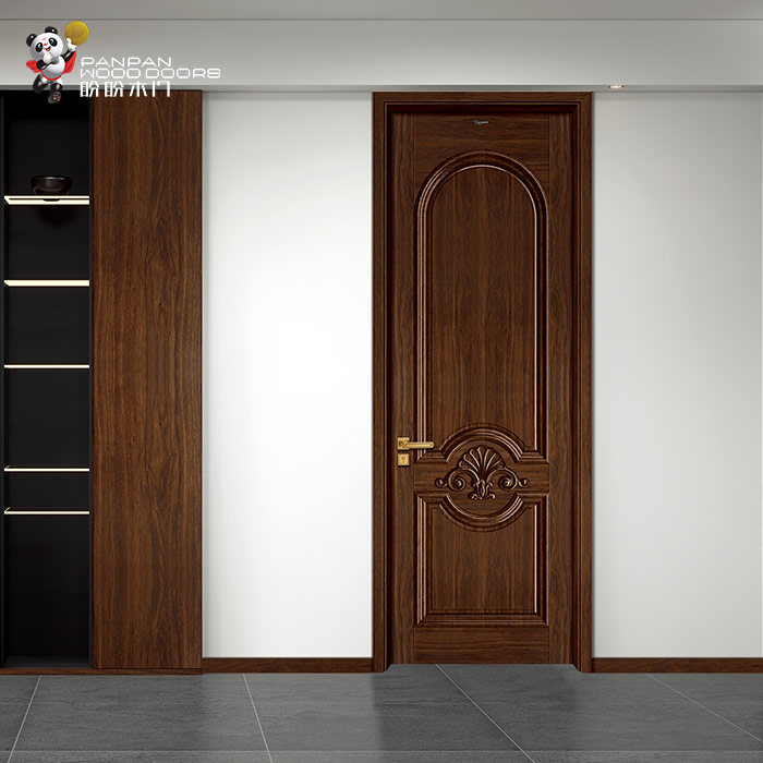 盼盼中式油漆門PC1-3|盼盼木門