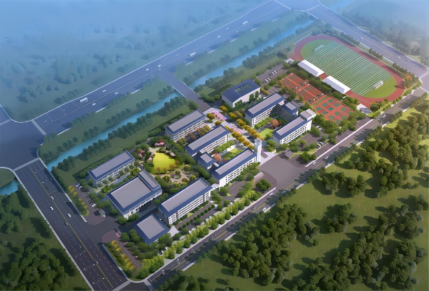 盼盼木門經(jīng)典案例——豐縣南部新城初級(jí)中學(xué)北苑路小學(xué)項(xiàng)目