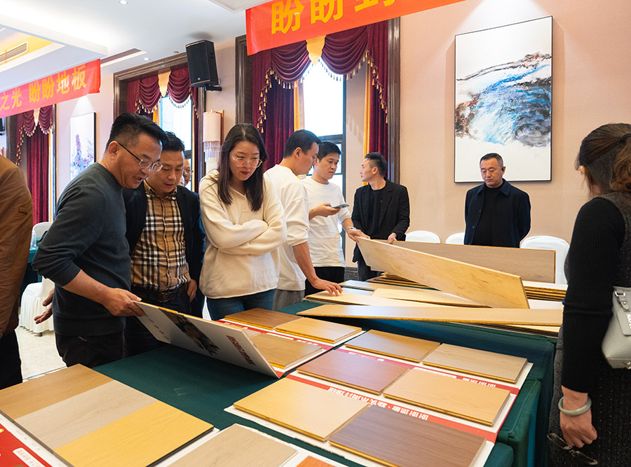 盼盼地板新品發布會 盼盼地板新品發布會