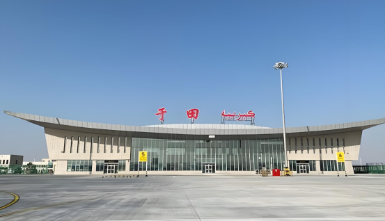 盼盼木門經典案例——新疆于田機場