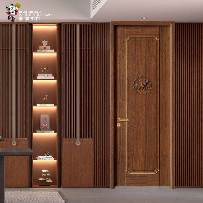 盼盼中式油漆門PB5-1|盼盼木門 盼盼中式油漆門PB5-1|盼盼木門