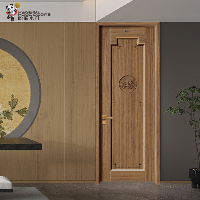 盼盼中式油漆門PB5-4|盼盼木門 盼盼中式油漆門PB5-4|盼盼木門